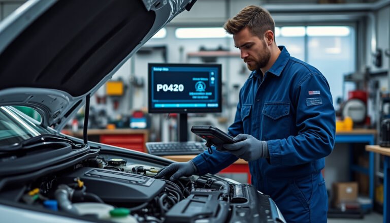 découvrez comment diagnostiquer et réparer le code erreur p0420 sur votre véhicule : causes, symptômes et solutions efficaces pour résoudre ce problème de catalyseur rapidement.