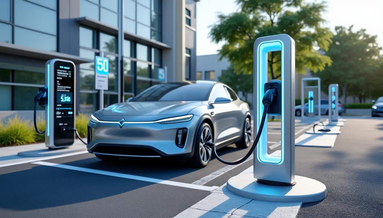 découvrez le prix moyen d'une recharge pour voiture électrique aux bornes publiques en 2026, avec une analyse des tarifs, des facteurs influents et des conseils pour optimiser vos coûts.