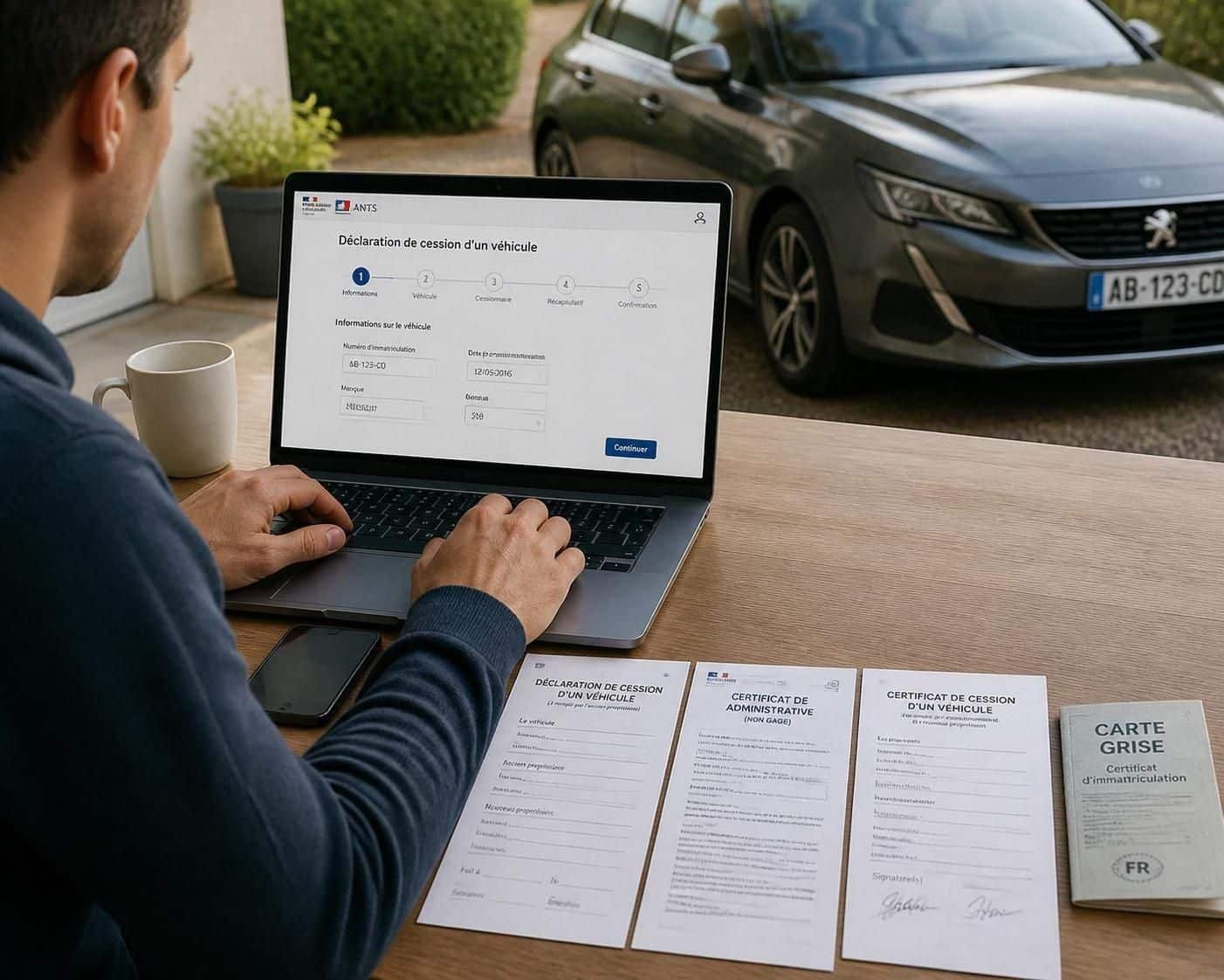 comment déclarer facilement la cession de votre véhicule en ligne en 2026 grâce à notre guide complet et à jour.